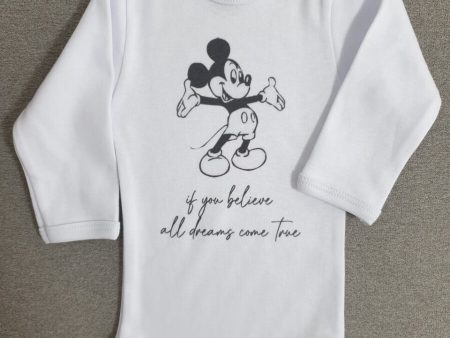 Bodi dugi rukav sa printom