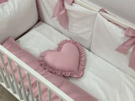 Set za krevetić “Srce”