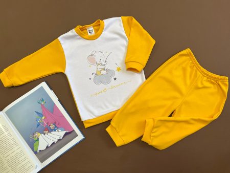 pidžama za bebe, pamučna pidžama, pidžama za djecu, jednodjelna pidžama s drikerima, udobna pidžama za miran san, dječija odjeća od pamuka, pidžama sa dugim rukavima.