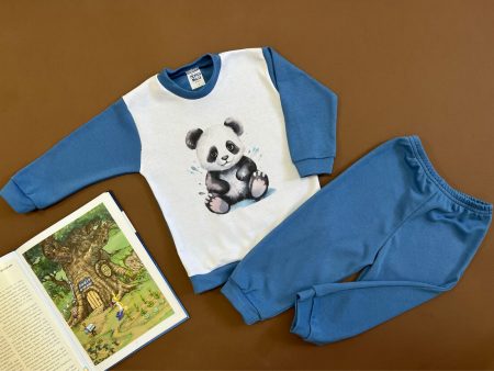 pidžama za bebe, pamučna pidžama, pidžama za djecu, jednodjelna pidžama s drikerima, udobna pidžama za miran san, dječija odjeća od pamuka, pidžama sa dugim rukavima.