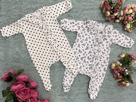 Gegice za bebe sa stopicom – 100% pamučni interlok