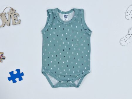 Bodi atlet štampa - ribice