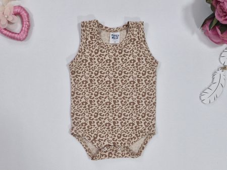 Bodi atlet štampa - leopard print