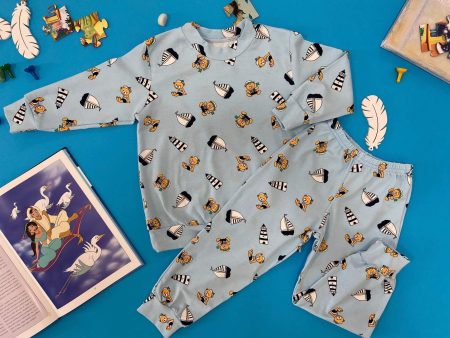 Pamučna pidžama za djecu – dvodijelni komplet